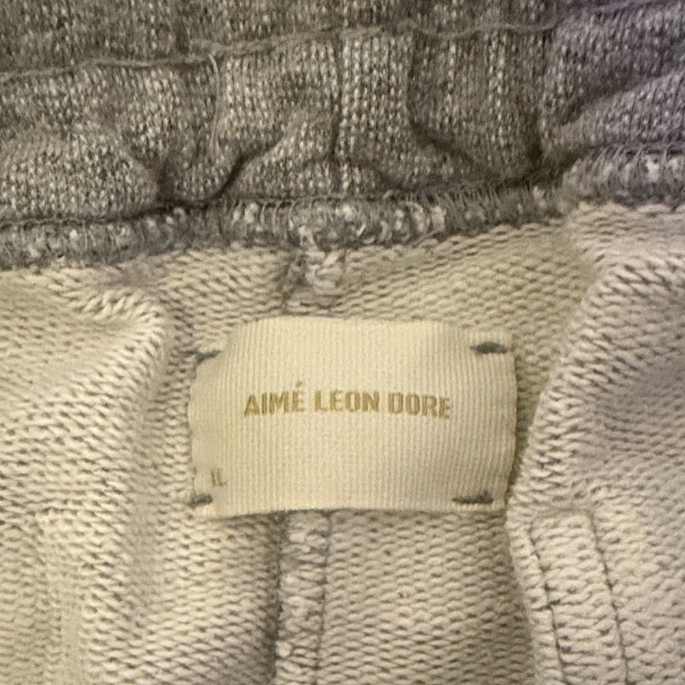 Aime leon dore Gray sweatshorts Men's Shorts - Picture 2 of 4